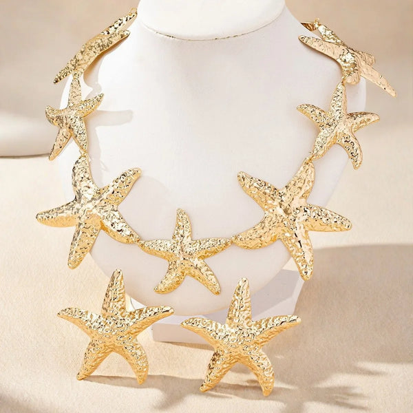 Gold Layered Chain Bracelet Set