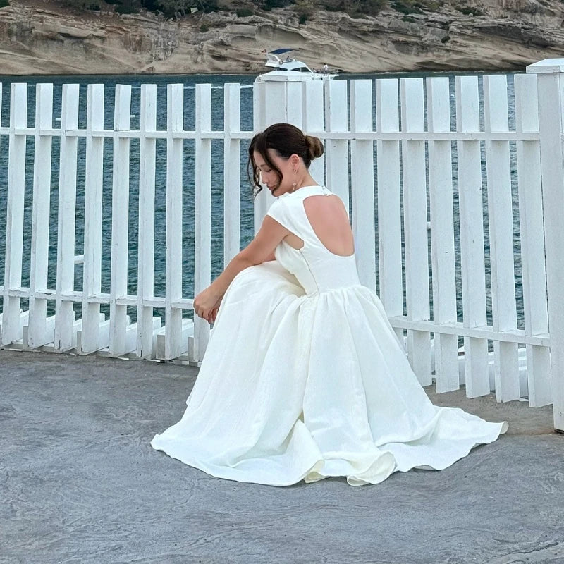 Blush Pink Satin Midi Slip Dress