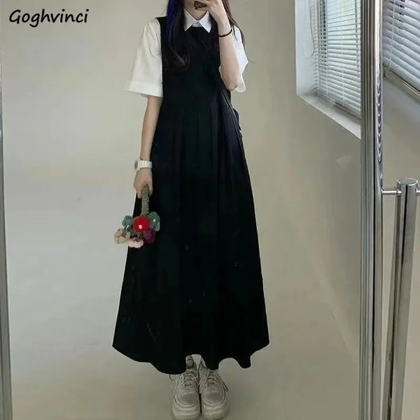 Korean High-Waist Wide Leg Pants